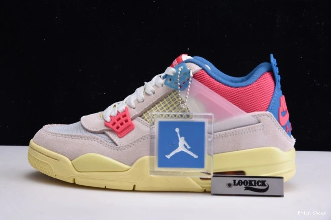 Bmlin Air DC9533-800 Jordan Guava 4 Retro Union Ice 0628